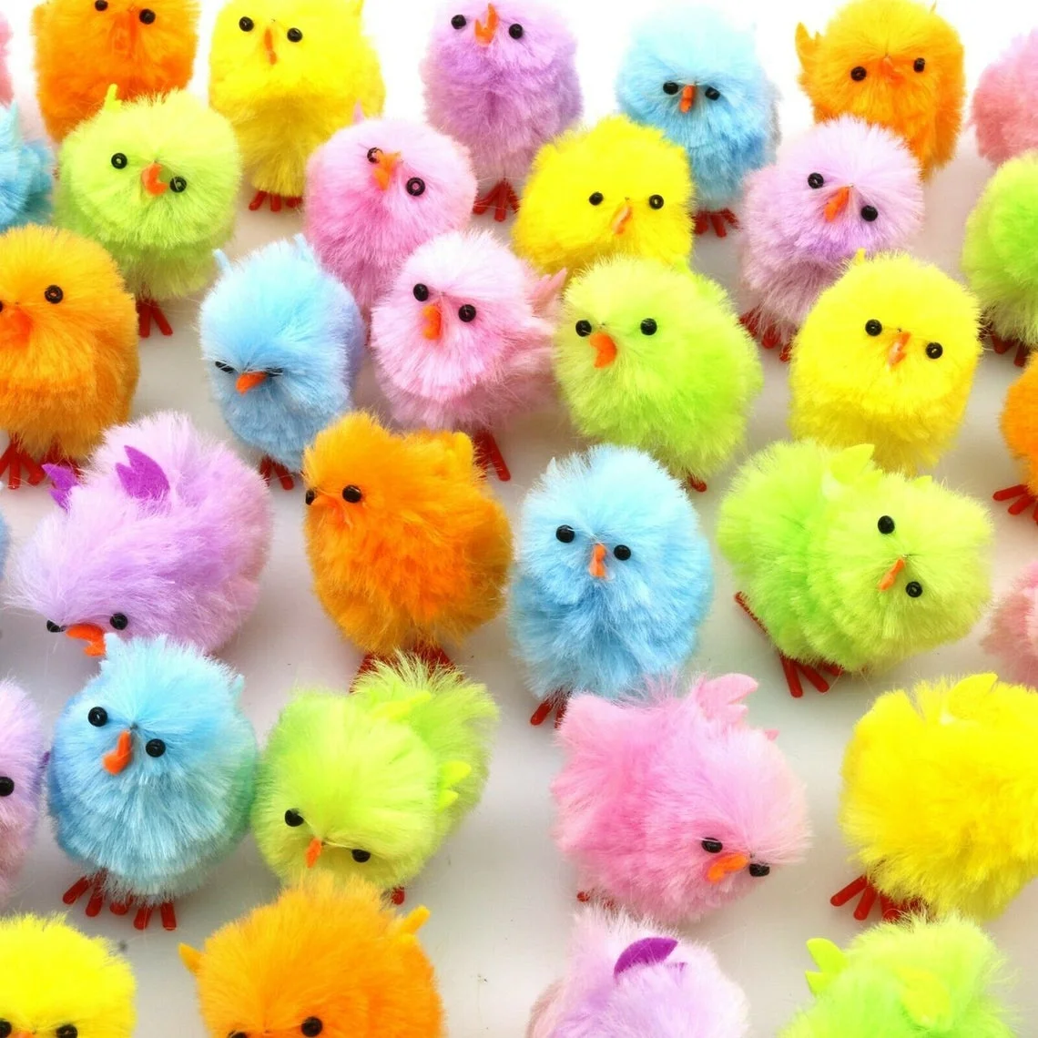 fluffy easter chick toys