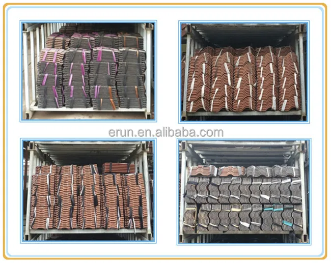 Glazed Clay Roof Tile With Many Color Clay Roof Tile/flat ...