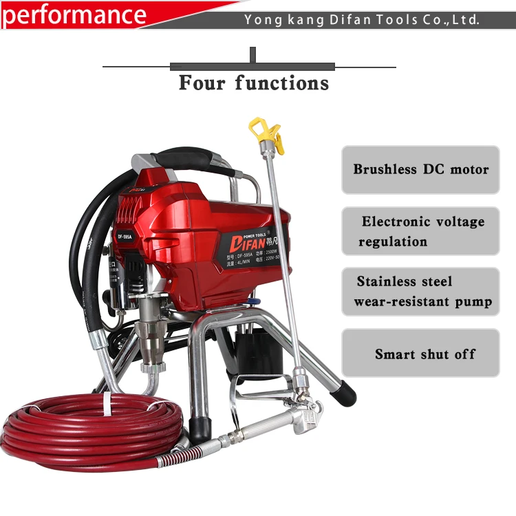 2800w Cheap Factory Price House Painting Machine Airless Paint Sprayer