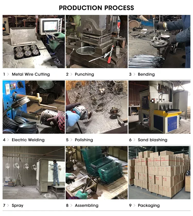 Modern Classic Black Metal Wire Wine Rack Countertop Table Top Bottle