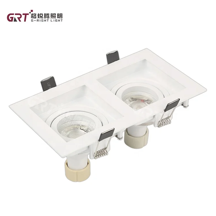 Hot sell indoor supermarket office spot lighting detachable recessed mount 7w led downlight
