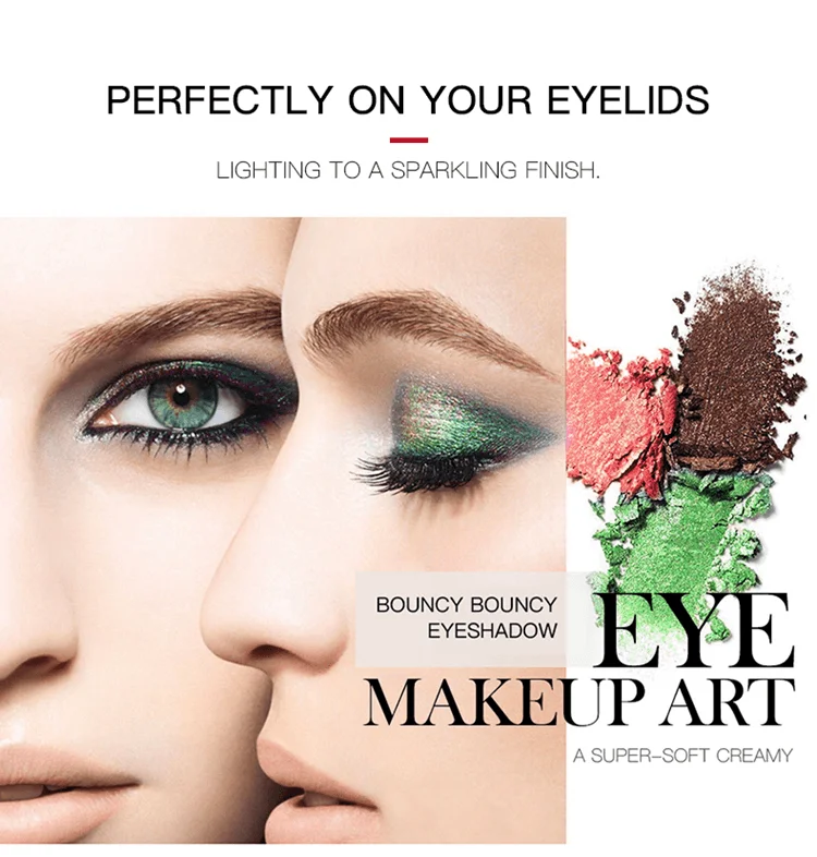 Domani Beauty Long Lasting Gold Custom Private Label Glitter Loose Pigment Cheap Red Makeup 11colors Single Eye Shadow Eyeshadow