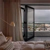 Double Glazed Aluminium Thermal Break Bi Folding Doors