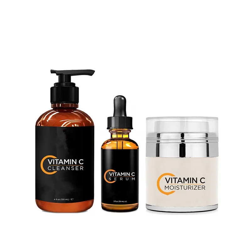 cleanser serum moisturizer