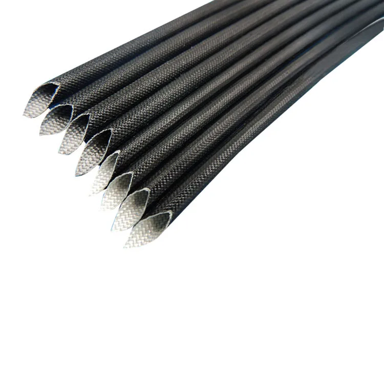 3毫米玻璃纤维电缆套管绝缘软编织化纤玻璃管高温管电线包裹保护器