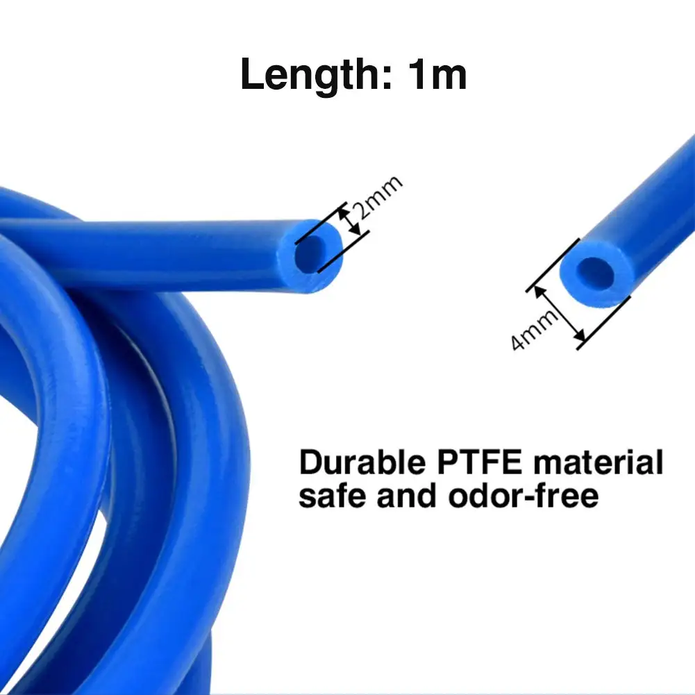 Ptfe 2*3 2*4 3*4 4*6mm Transparent Clear High Temperature Resistance