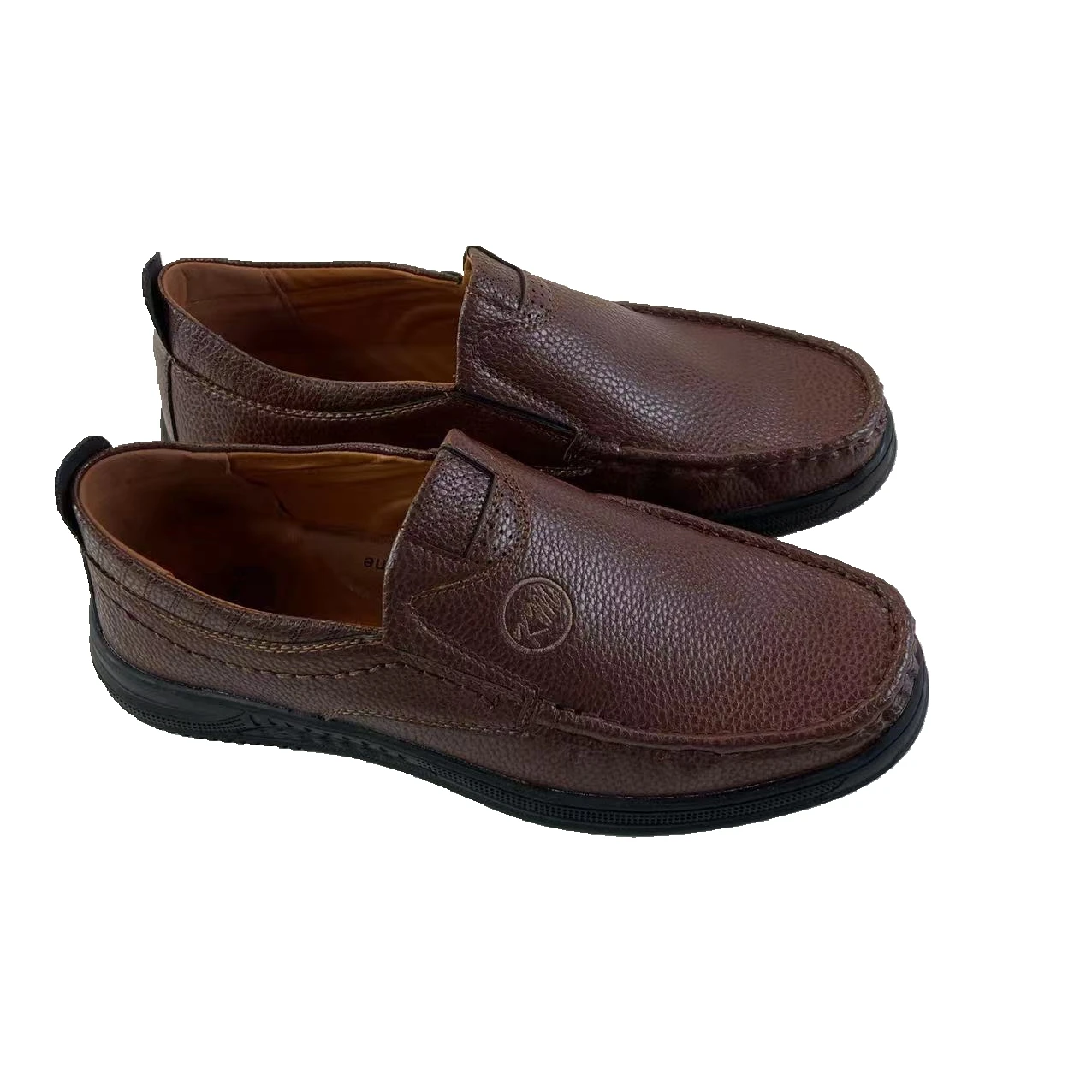 2022 Four Seasons Men's New Pattern Shoes Men's Casual Leather Shoes ...