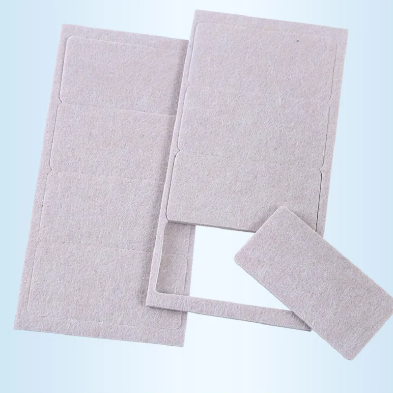 Designer supply strong adhesive felt glides