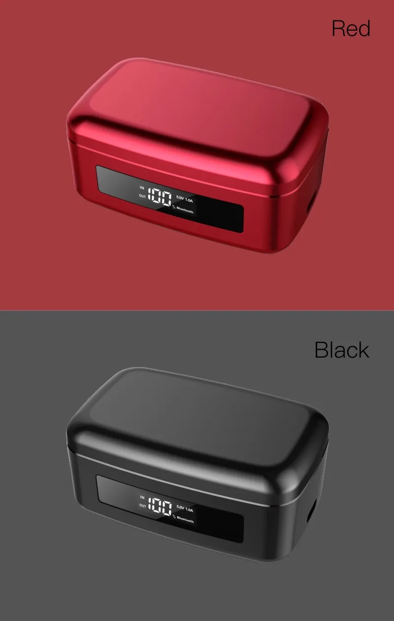 Wholesale Bluetooth Wireless Earphones Open Case Paring, 800mAh Battery Capacity, Touch Control Matel Charging Case - ANKUX.COM