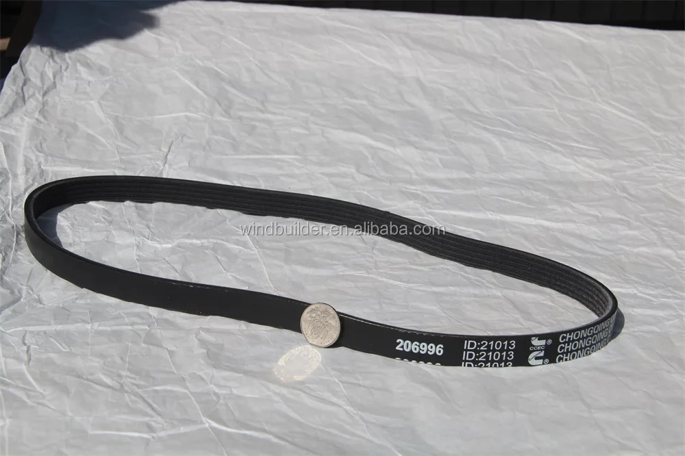 Kta19 Cummins Generator Fan Belts Engine Belts 3002202 3002206 30022039 206996 205913 Machinery