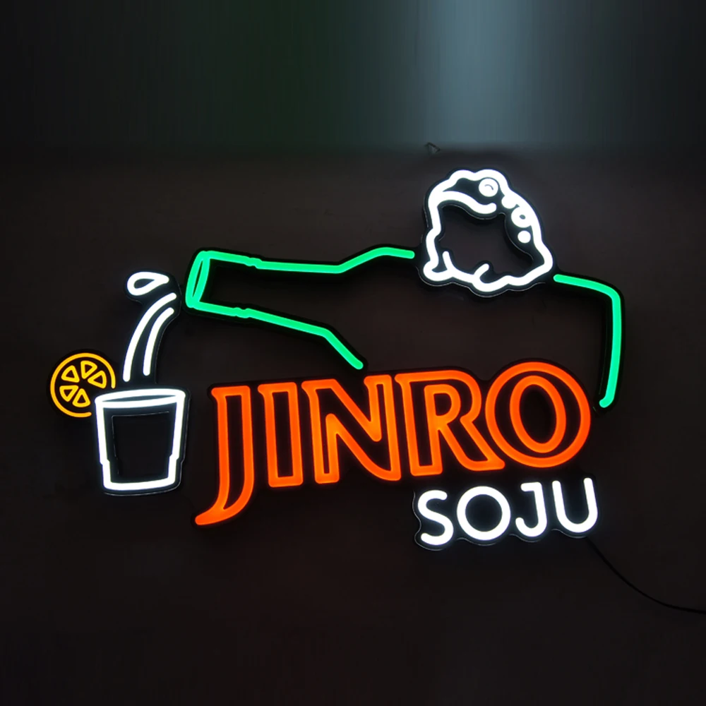 jinro neon sign