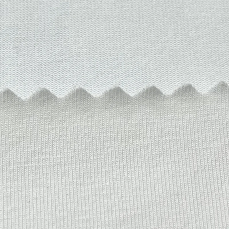 220gsm Stretch Cotton Knit Tshirt 92 Cotton 8 Spandex Stretch Single