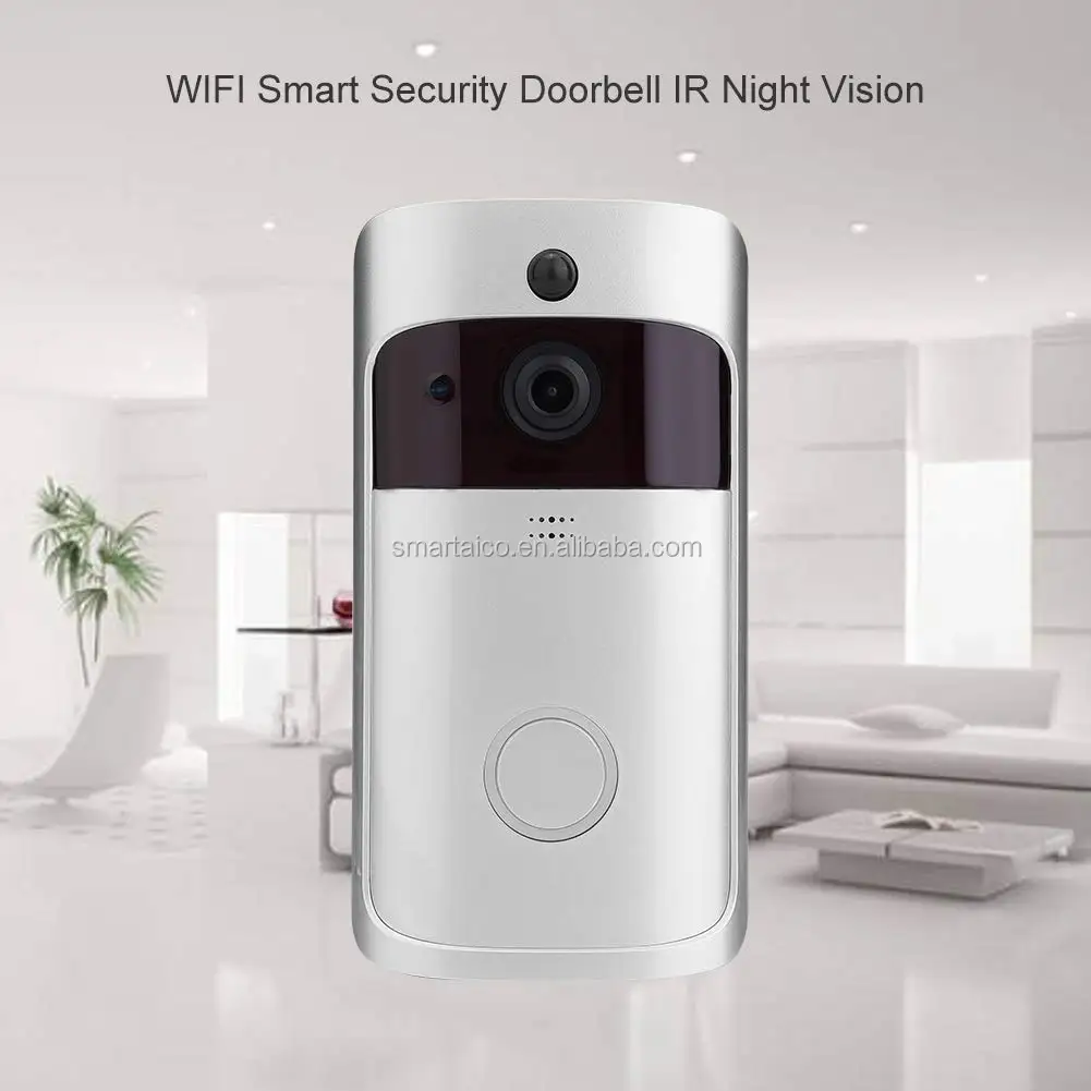 Hot Tuya V5 Smart Wireless Ring Video Doorbell Camera Night Vision Wifi