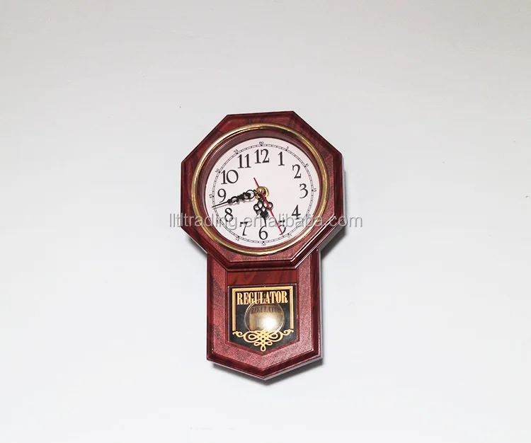 Plastic pendulum clock (2)