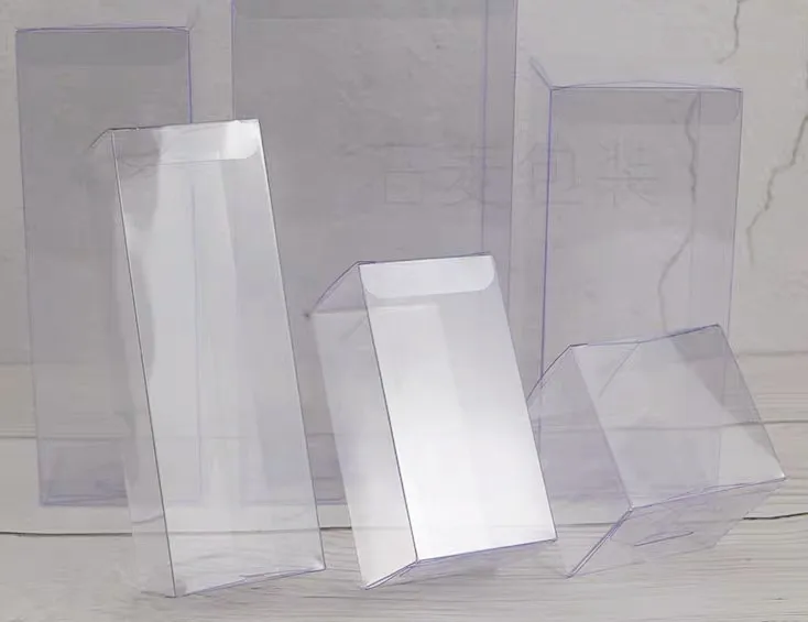 
Acid Free Acetate PVC PET Transparent Packing Packaging Plastic Box For Gifts 