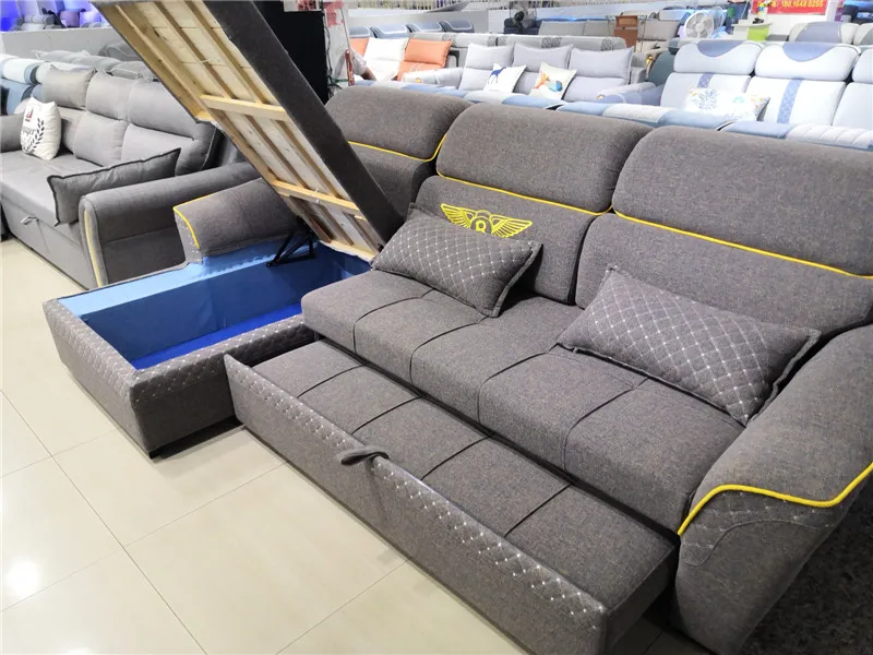 Taşınabilir Katlanır Koltuk Yatak Katı Ahşap Çerçeve