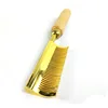 Hot sale Professional Small Temple Comb with brass teeth and copper spacers,pure copper hair comb