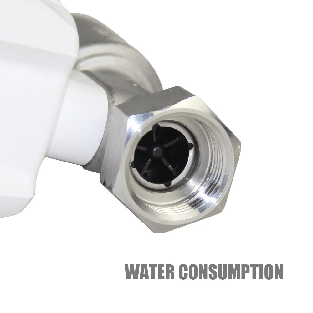 Tuya App-Controlled Smart Water Shutoff Valve WiFi Intelligent Home Device for Monitoring Water Consumption Temperature Leakage