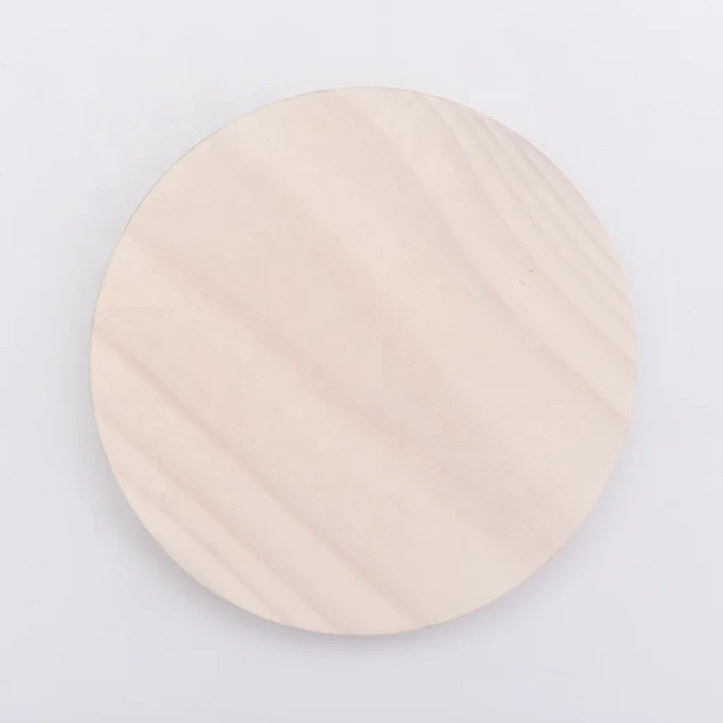 Custom wooden lid for candle holders in bulk