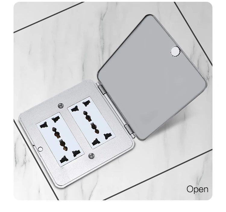 Wholesale standard multifunctional module 16A open floor socket