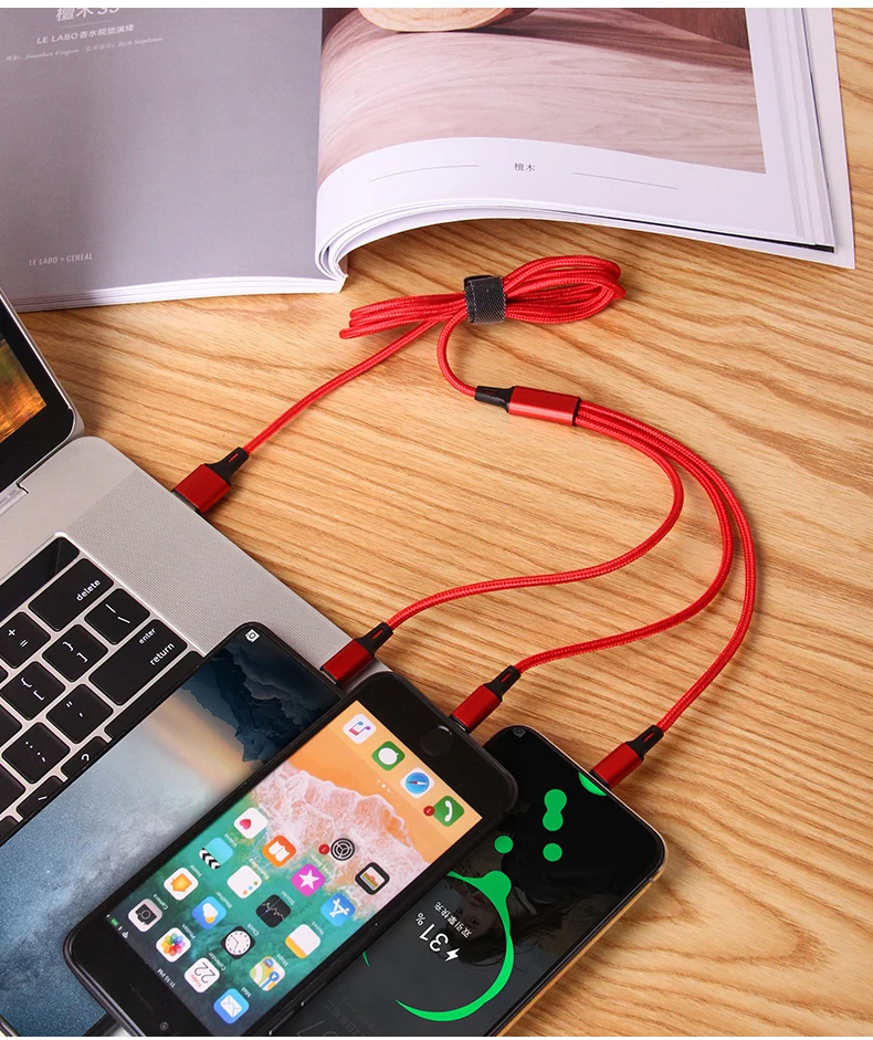 3 in 1 Charging Cable