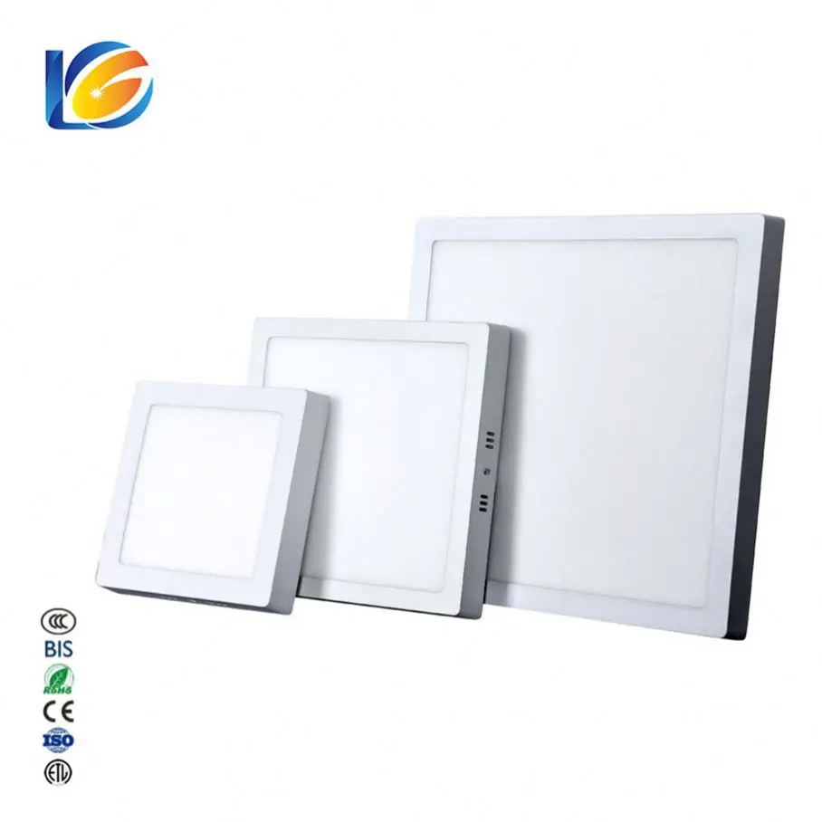 Rgb 12 Volt Lights 2In 1 Bubble Square Custom Led Panel Light With Plastic