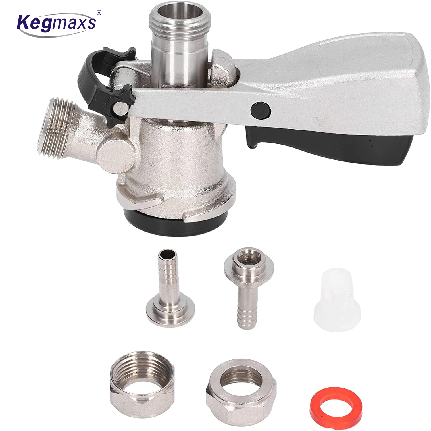 Kegmaxs New D Type Coupler With Prv For Homebrew Beer Dispenser Corny Keg Drip Tray Cleaning Keg