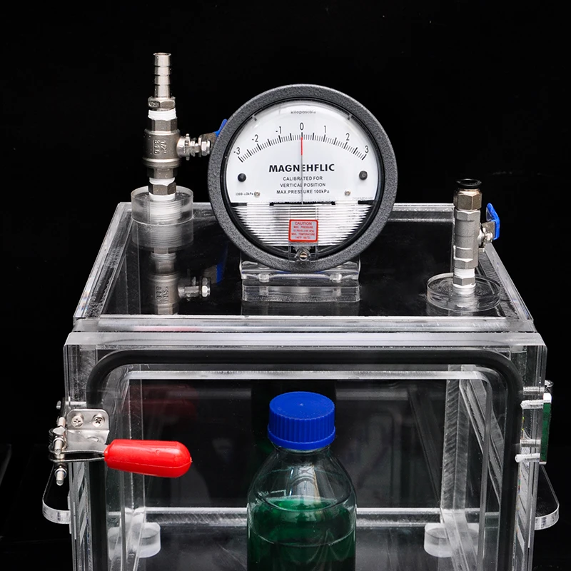 Lab Container That Contain Gas Laboratory Sample Transfer Box Inert Gas protection Box Experimental ...