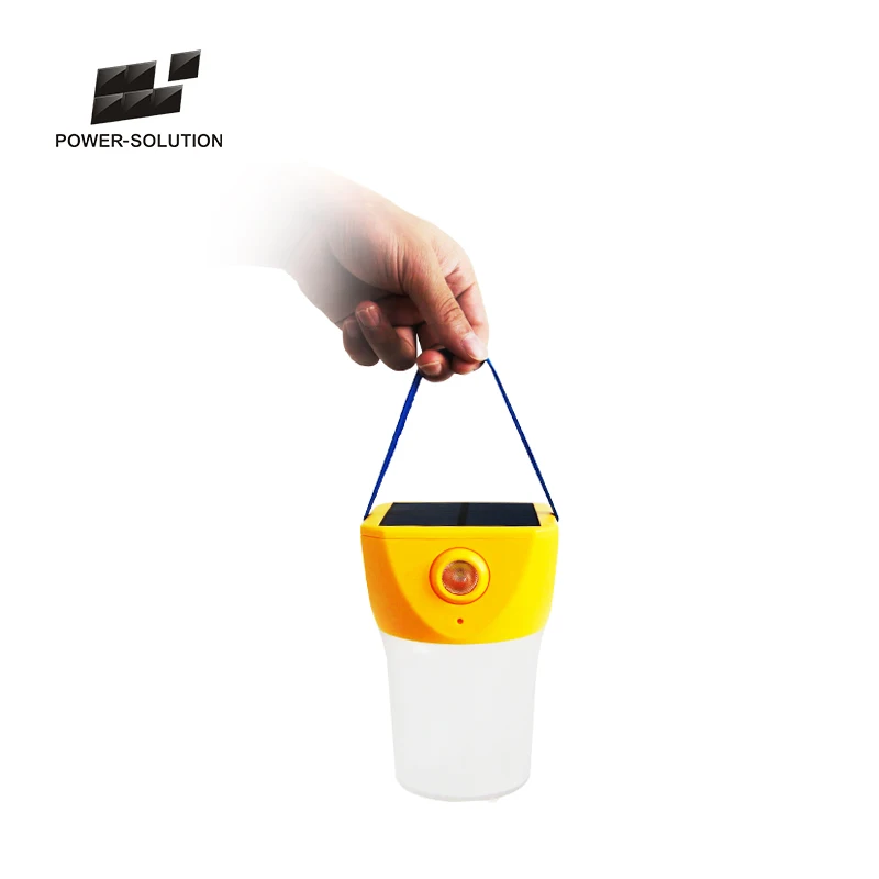 5V Polycrystalline Solar Panel Lantern ABS PC 360 Degree Solar Led Camping Lights