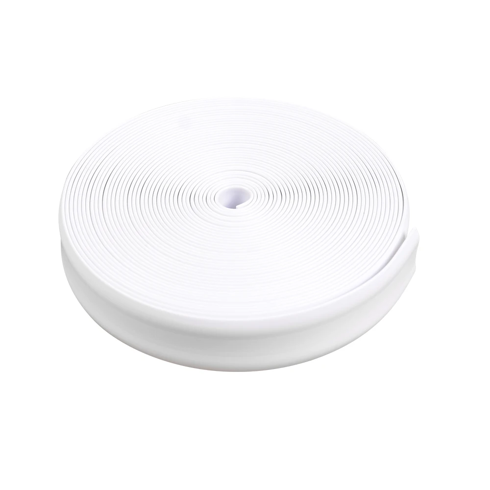 S5221021 Heavy Duty Vinyl Insert Trim,1 Inch Wide,25 Foot Roll,White ...