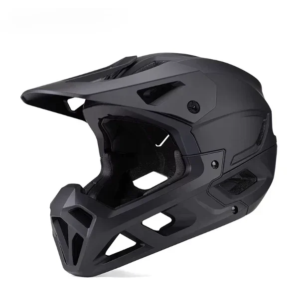 product wholesale adult mountain bike full face helmet   reinforced impact resistant shell for downhill  racing-4