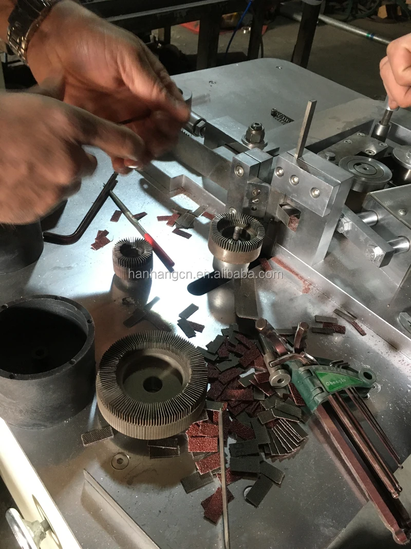 Shaft Flap Wheel Making Machine With 2 Sork Station Buy Mop,Flap