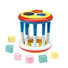 Funny Educational Toy Building Block Multifunction Rolling Drum Set