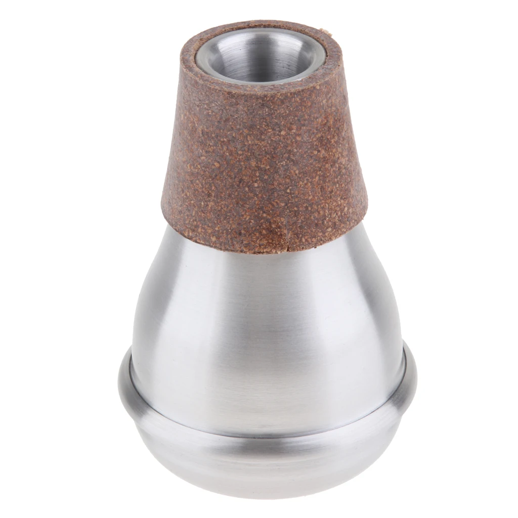 Trumpet Mute Practice Trumpet Silencer Aluminum Trumpet Straight Mute Practice Trumpet Mute for Home 