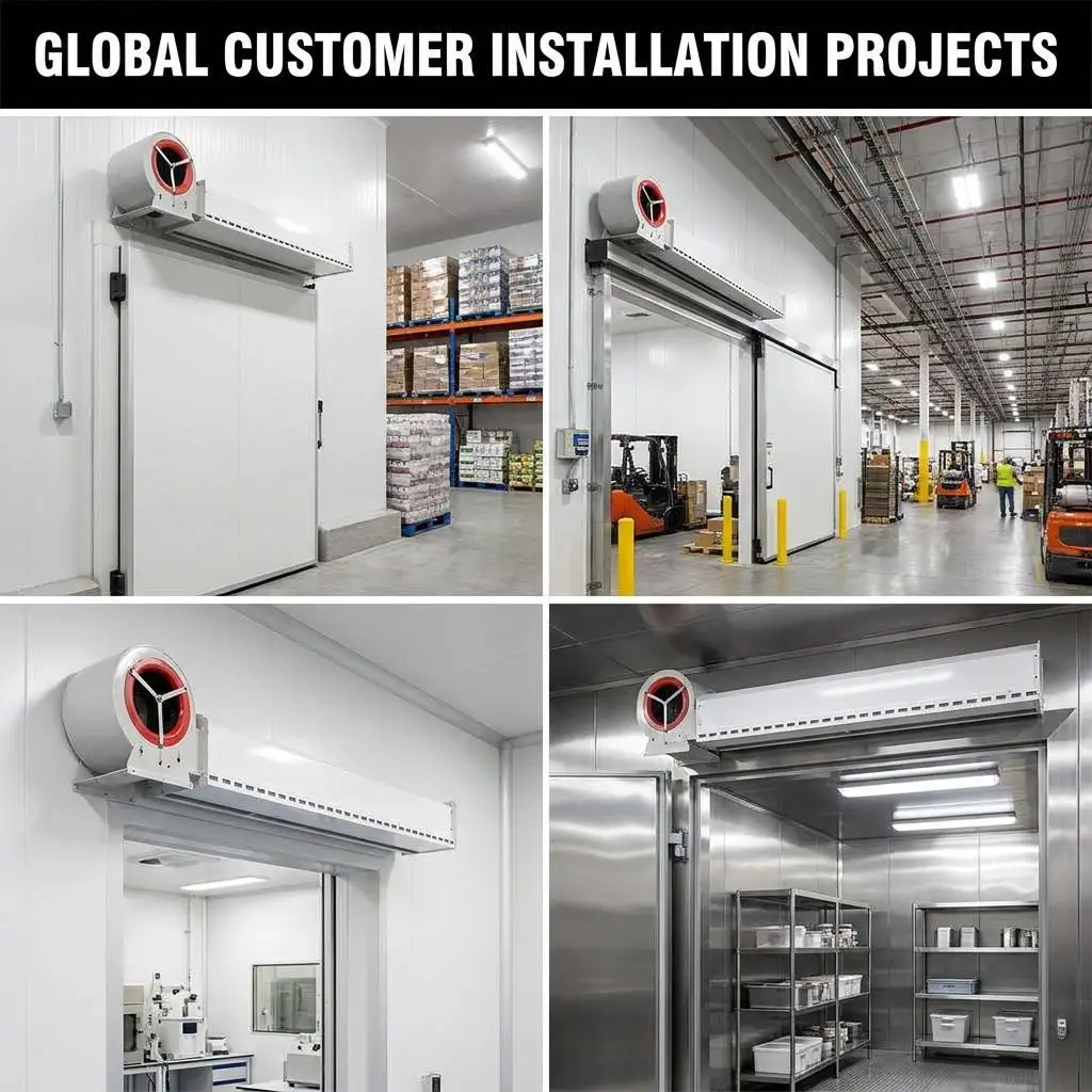 Air Curtain, Centrifugal, 220 V, 1800 - 4500 m³ - detail 8
