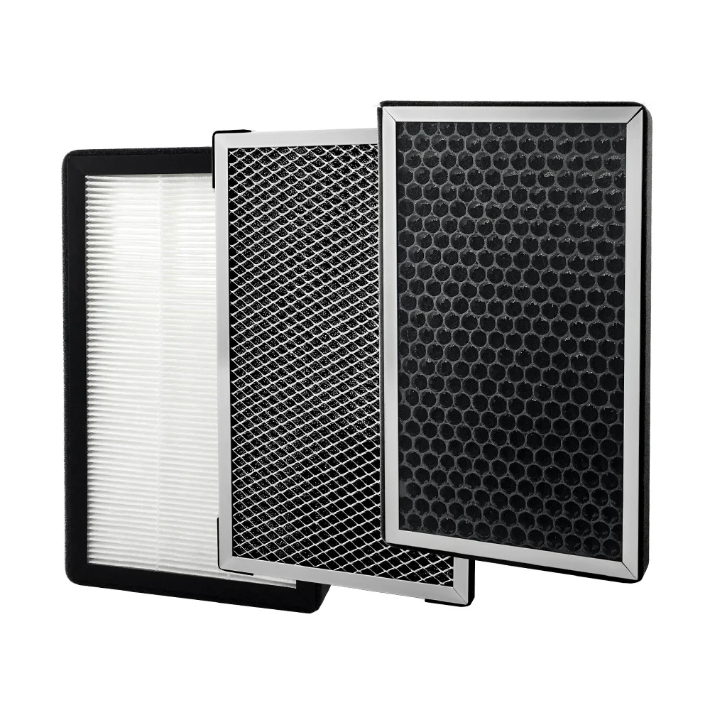 6' Pm2.5 Housing Duct Terminal Inline Air Filter Fan Box With Hepa Filter Activated Carbon
