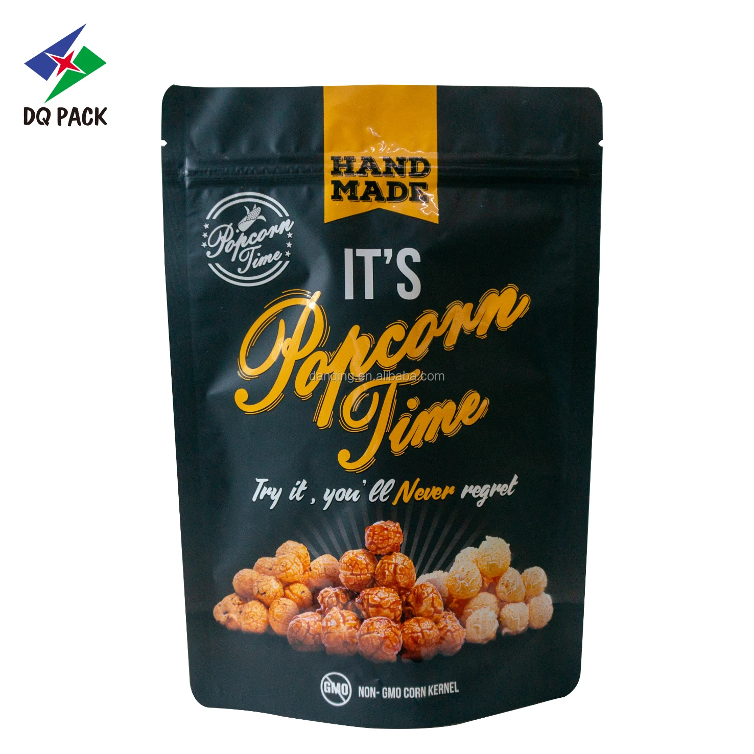Chaoan Printing Snack Sachet Cheese Crisps Popcorn Pouch with Zipper Food Packaging Bag