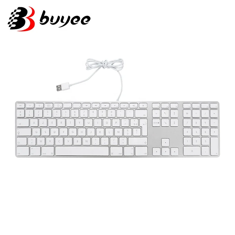 opschorten vlot Resistent For Apple Imac A1243 Wired Keyboard Computer Clavier Azerty Usb Keyboard -  Buy Usb Keyboard,Clavier Azerty,Keyboard Computer Product on Alibaba.com