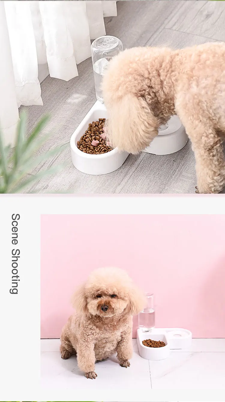 Auto circulating personalized ant proof pet bowl no spill dog cat water feeder automatic dog water dispenser for large dogs