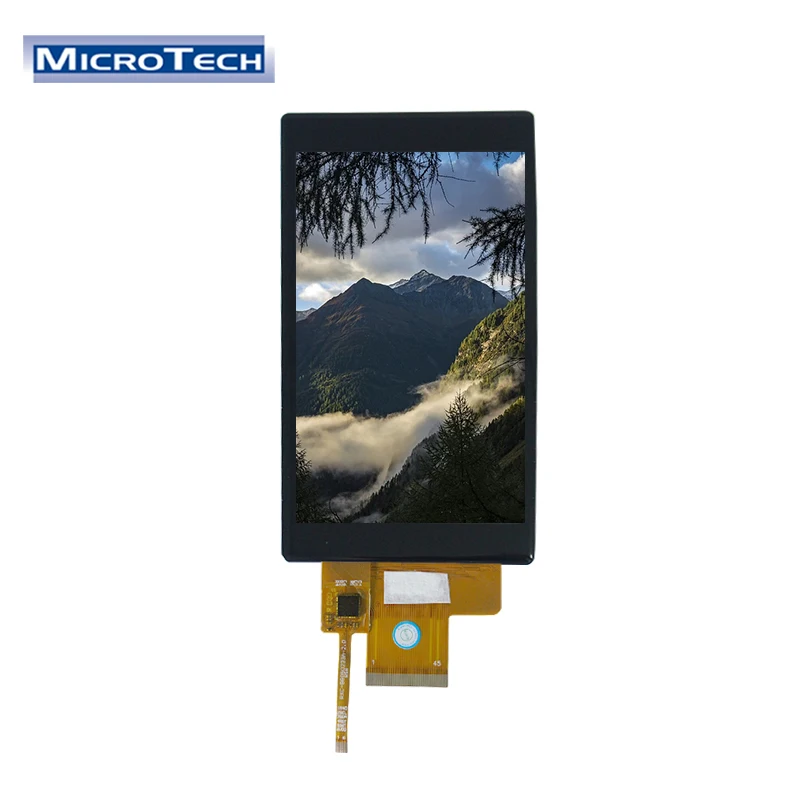 ILI9806E GG 5.0 inch TFT 16M Colors 480x854 Dots All Viewing Angle IPS 10 Pointes Touch TFT LCD Module for Teaching