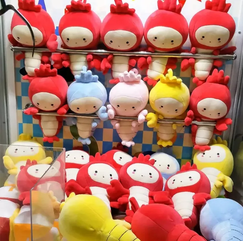 Crane Machine Plush Toys For Claw Machine,Claw Machine Plush Toys,Soft