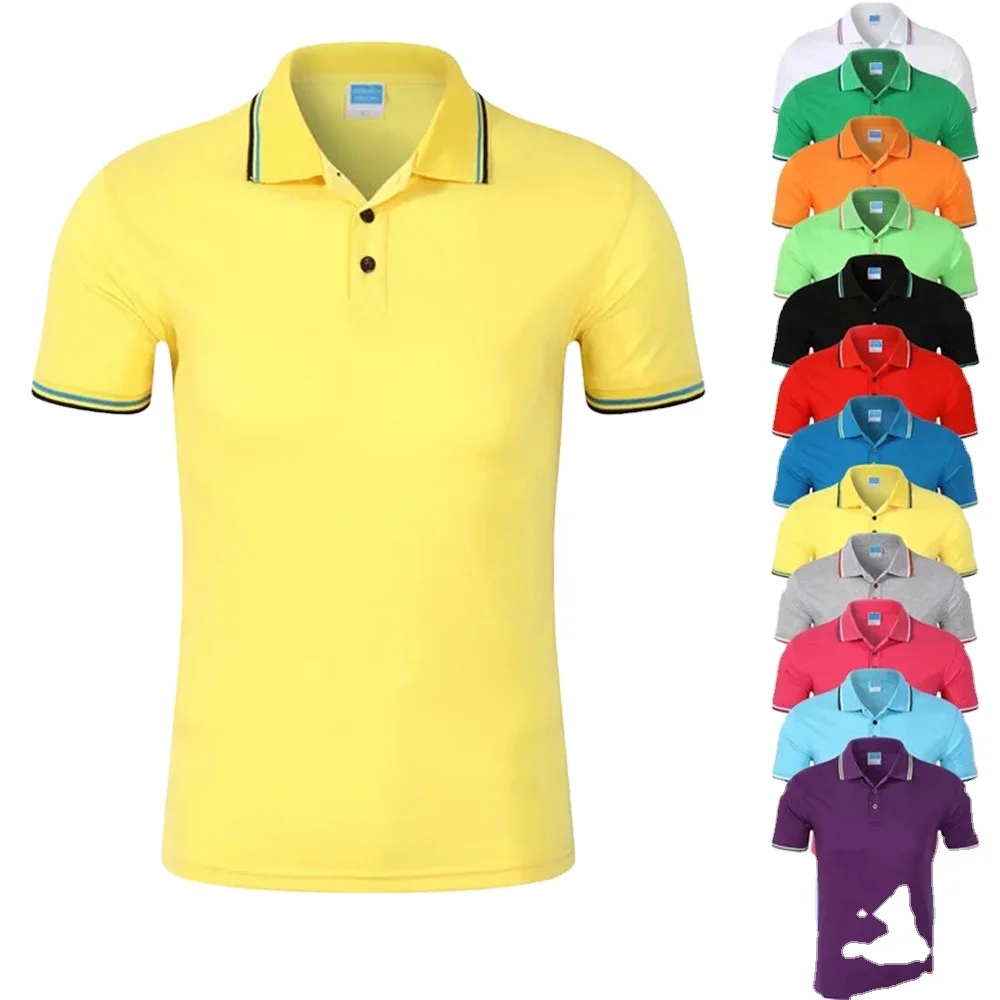 

Custom Korea fashion beatiful embroidery team cotton polyester v neck women men polo shirt
