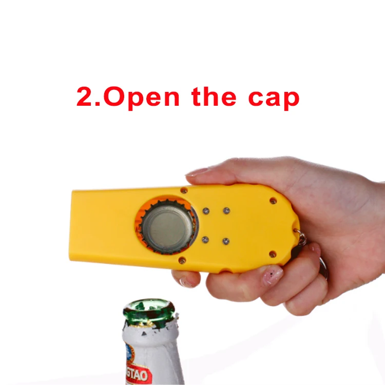 Customized Logo Automatic Opener Shooting Gun Bottle Opener,Beer