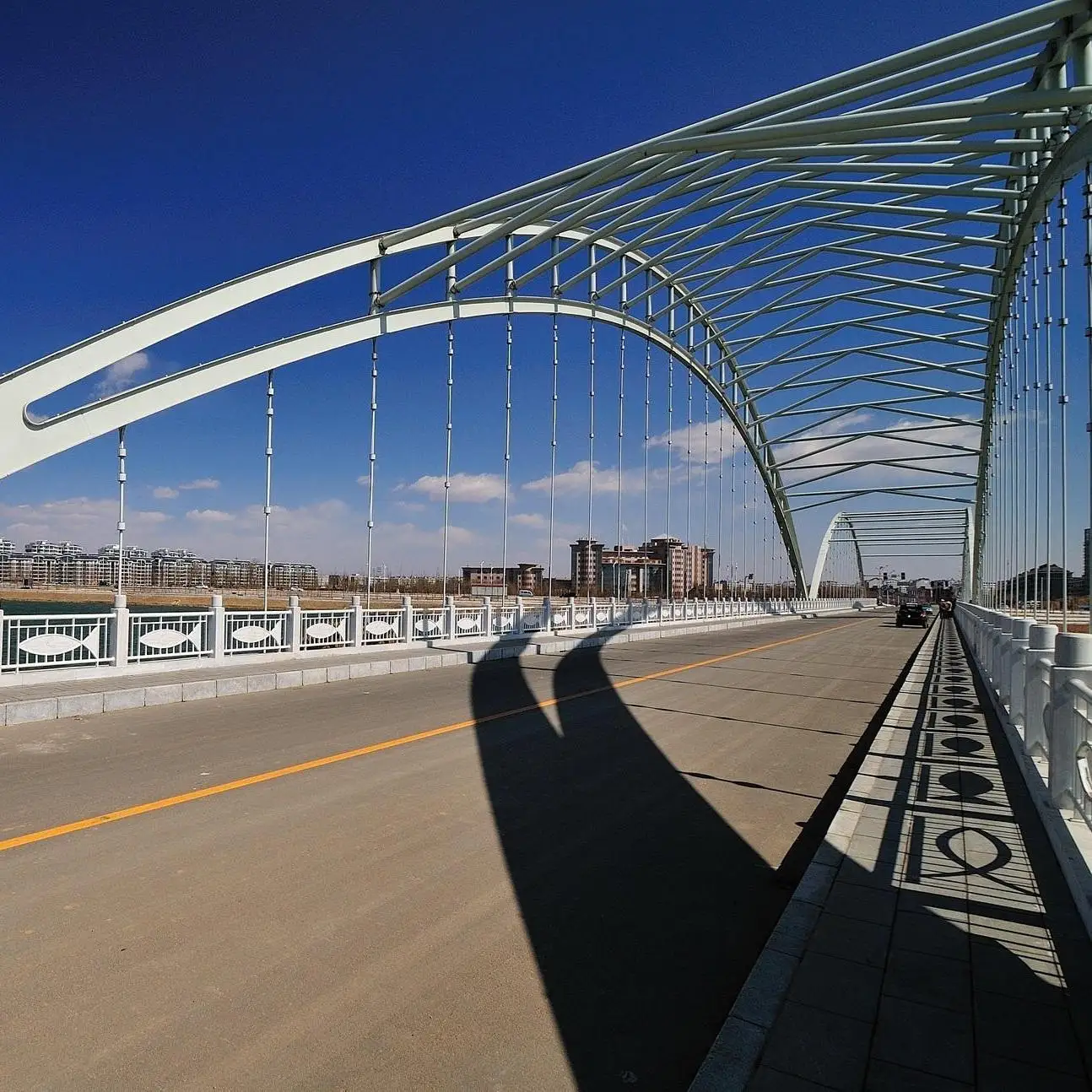 Prefabricated Pedestrian Steel Bridge Galvanized Pedestrian Bailey ...