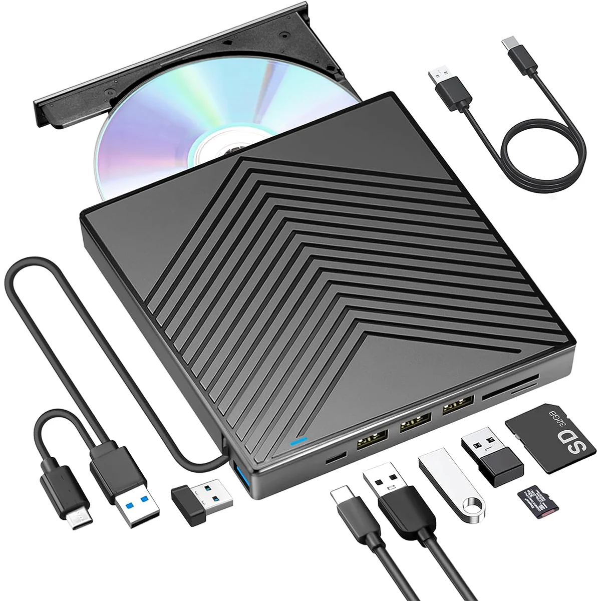 Welcome OEM Order, Factory Whole Selling External Cd Dvd+/-rw Drive With Sd Card Reader And Usb Ports,Usb 3.0 Usb-c Cd Rom Dvd Disk Drive Burner Player For Laptop Pc - Buy External Cd Drive External Cd Drive For Laptop External Dvd Drive External Dvd Player For Laptop External Dvd Drive For Laptop Laptop With Cd Drive Dvd Player For Laptop Usb Cd Drive Usb Dvd Drive External Disc Drive Laptop With Disc Drive Laptop With Dvd Drive Cd Reader For Laptop Dvd Burner Cd Burner External Blu Ray Drive Cd Reader Dvd Drive Cd Drive Usb Dvd Player