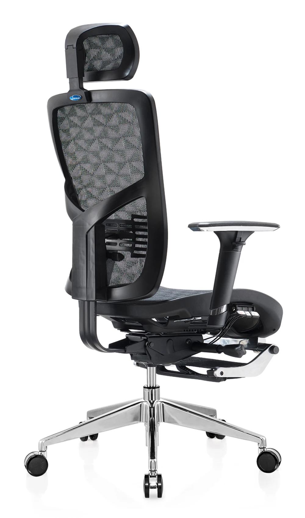 豪华可调高后扶手全网状现代人体工程学椅子