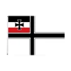 Wholesale Best Selling Stock 3x5 Fts Deutschland Battle War Flag of Germany schwarzes kreuz flag