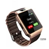 2019 multi-function touch screen smartwatch DZ09 smart watch with camera MP3 playback support SIM card 380mA