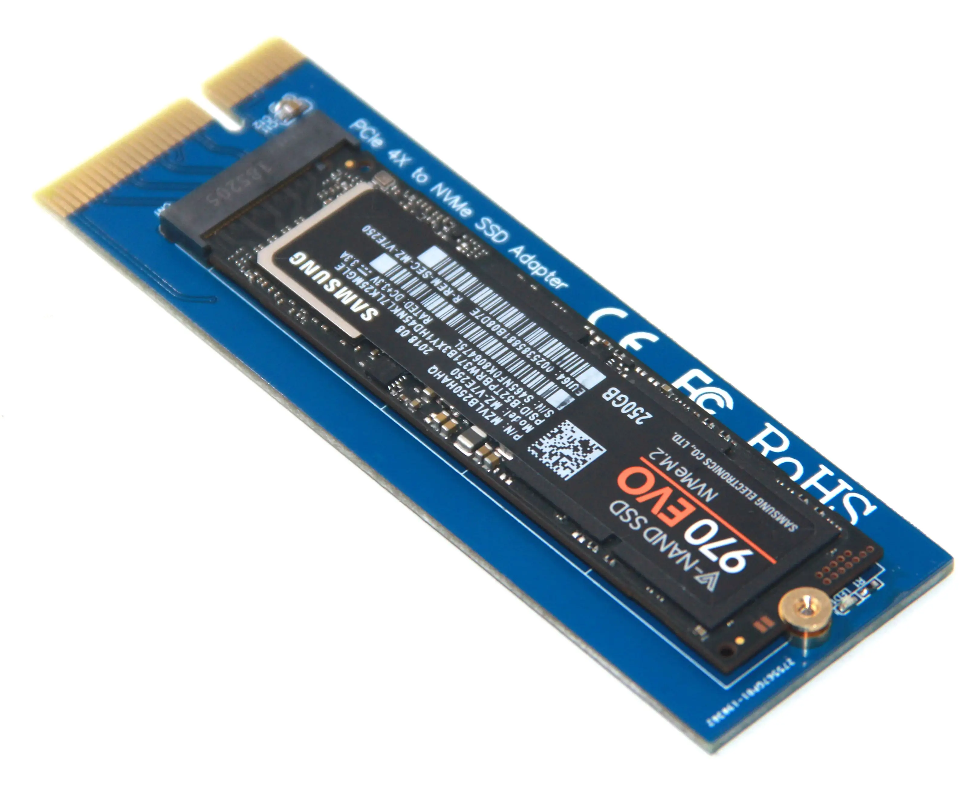 0 4x nvme 固态硬盘适配器,适用于台式机支持 2230 2242 2260 2280