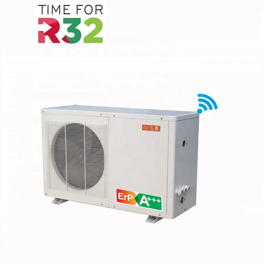 
Full DC inverter air to water heat pump R32, wifiI control, A+++, 6kw, to 17kw 